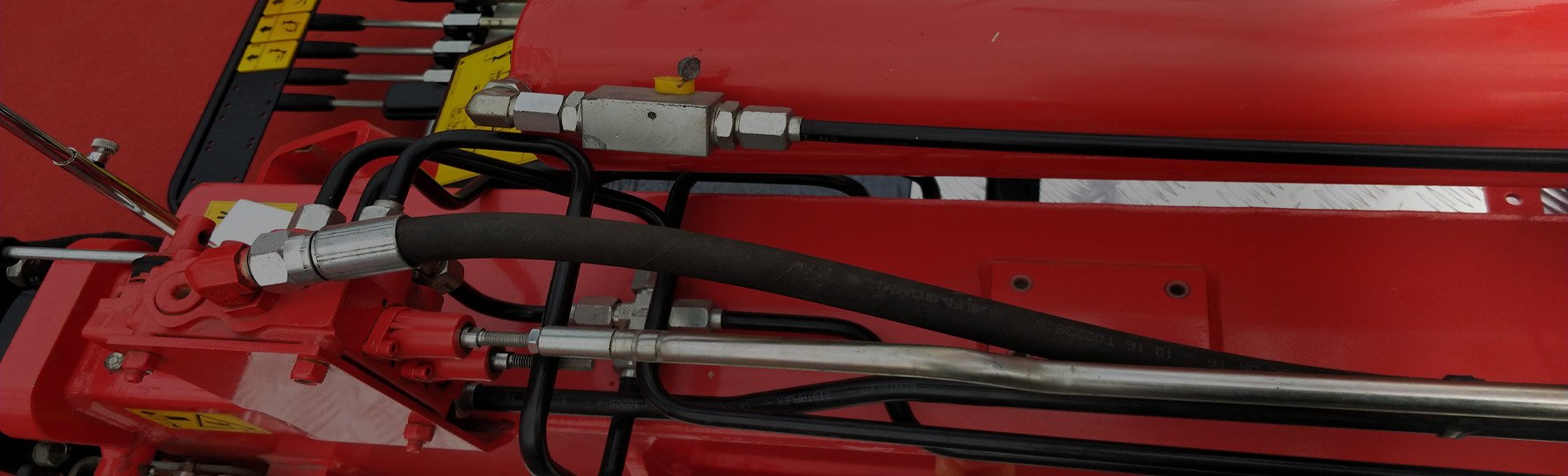 Spiral Hydraulic Hose Assembly Application-