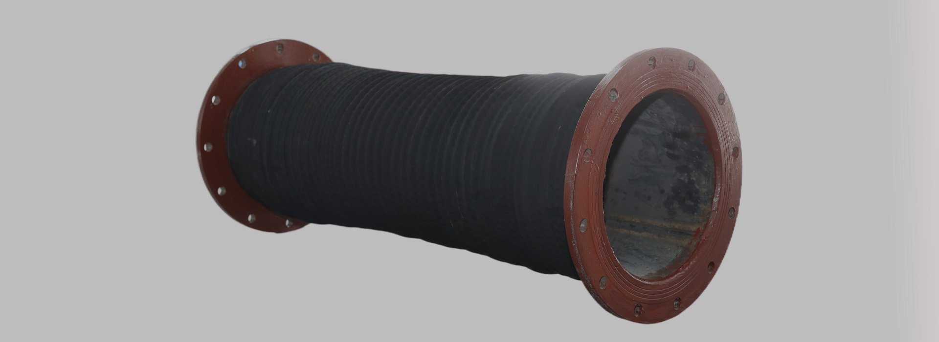 Water Rubber Hose with Two Ends Flanges
