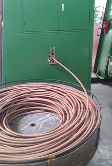 Rubber hose speed braided machine