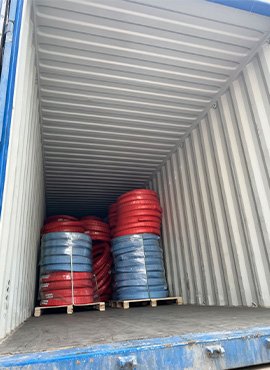Braided Hydraulic Hose Delivery