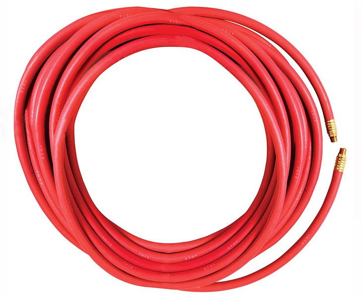 Red Air and Water Hose