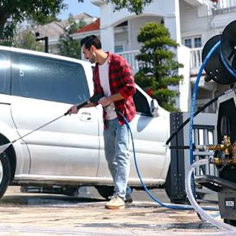 Hose Reel in Cleaning & High-Pressure Washing