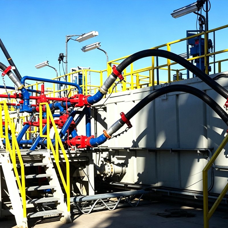 Hammer Union in Drilling Fluid Delivery