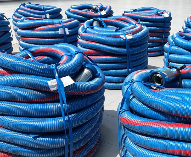 Composite Hose with Hammer Unions
