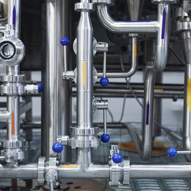 Ball Valve in Food Industrial System