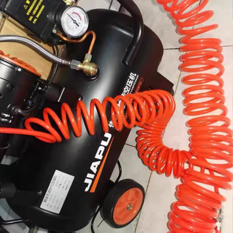 Pneumatic Coil Hoses in Air Compressor